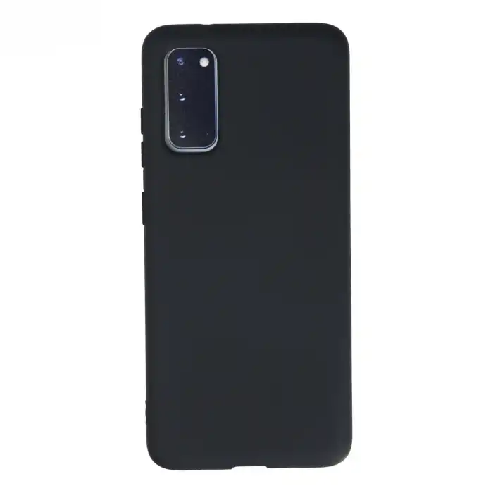 Samsung Galaxy S20 Kılıf Nano İçi Kadife Silikon - Lacivert