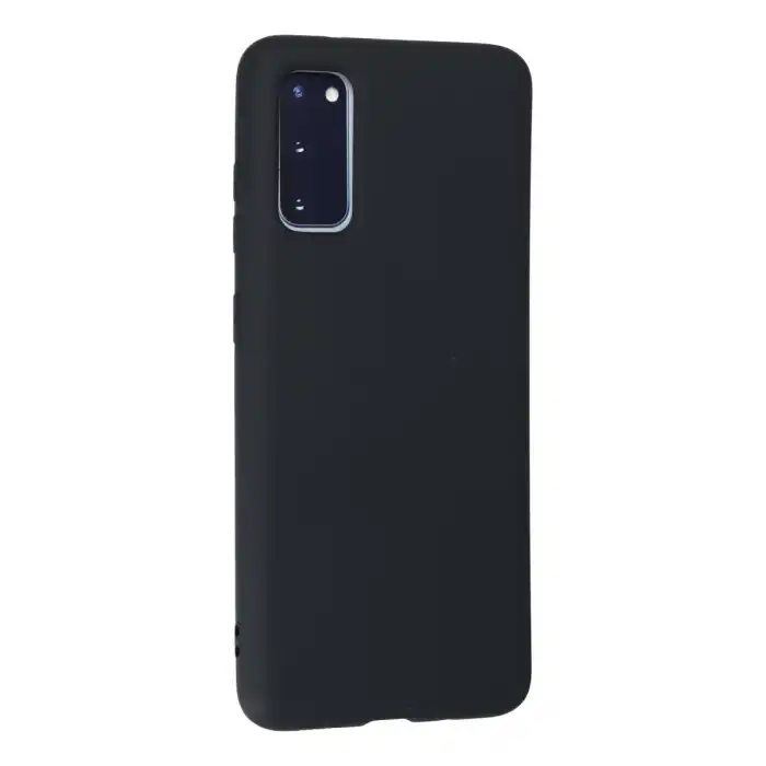 Samsung Galaxy S20 Kılıf Nano İçi Kadife Silikon - Lacivert