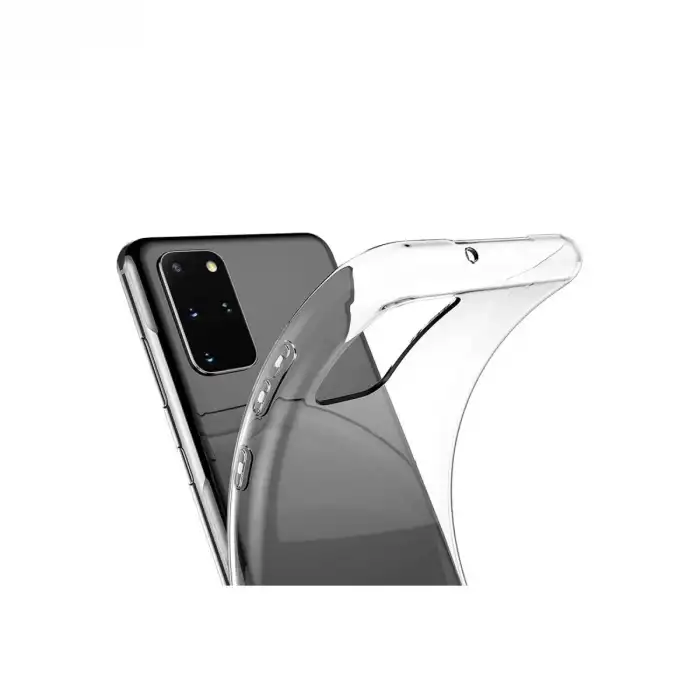 Samsung Galaxy S20 Plus Kılıf Lüx Şeffaf Silikon