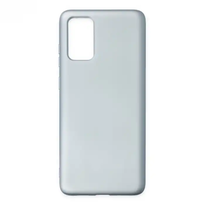 Samsung Galaxy S20 Plus Kılıf Nano İçi Kadife Silikon - Sky Blue