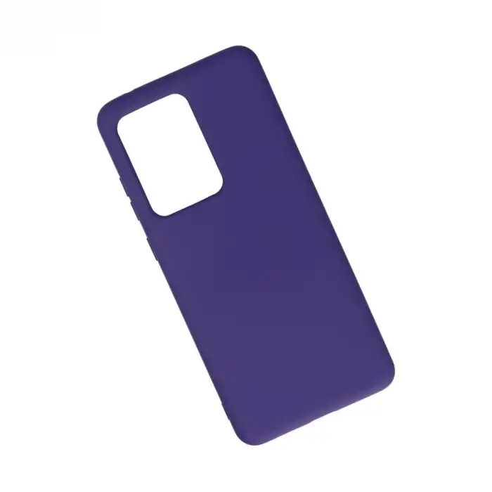 Samsung Galaxy S20 Ultra Kılıf Nano İçi Kadife Silikon - Mor