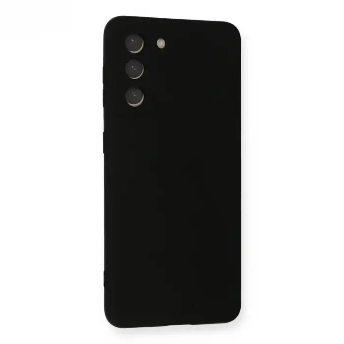Samsung Galaxy S21 Fe Kılıf Nano İçi Kadife Silikon - Siyah