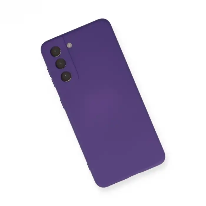 Samsung Galaxy S21 Kılıf Nano İçi Kadife Silikon - Mor