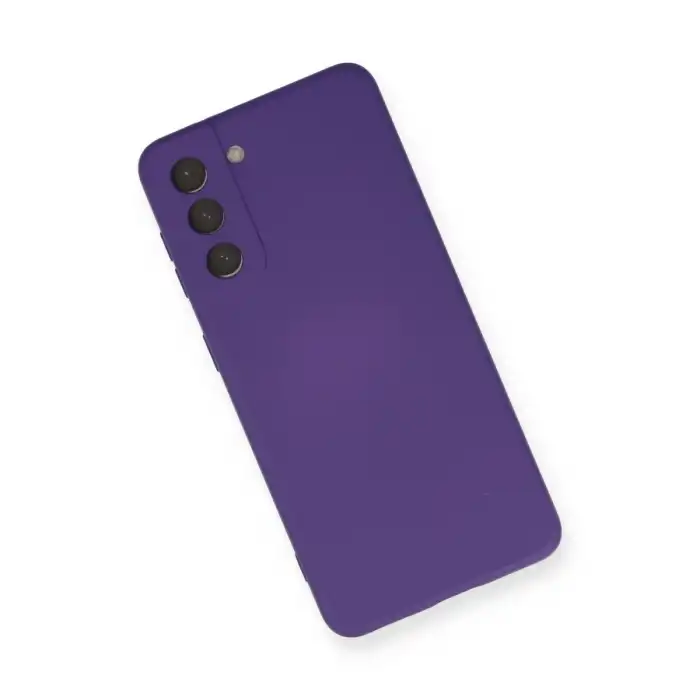 Samsung Galaxy S21 Kılıf Nano İçi Kadife Silikon - Mor