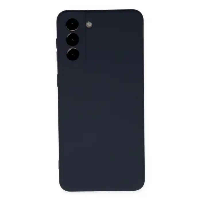 Samsung Galaxy S21 Plus Kılıf Nano İçi Kadife Silikon - Lacivert