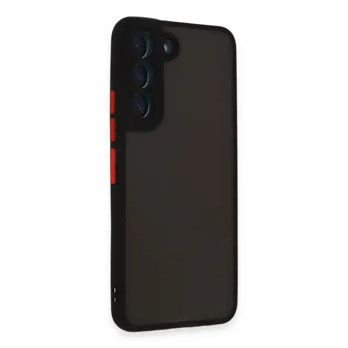 Samsung Galaxy S22 Kılıf Montreal Silikon Kapak - Siyah