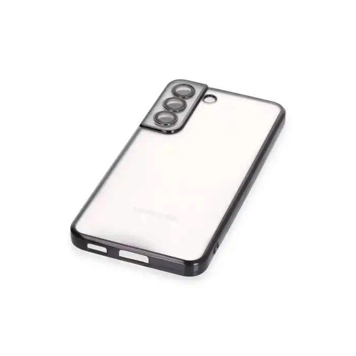 Samsung Galaxy S22 Kılıf Razer Lensli Silikon - Siyah