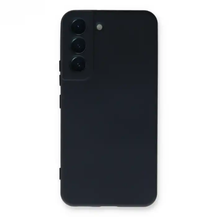 Samsung Galaxy S22 Plus Kılıf Nano İçi Kadife Silikon - Lacivert