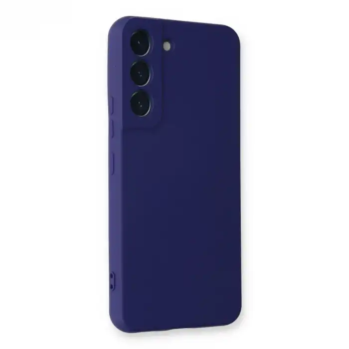 Samsung Galaxy S22 Plus Kılıf Nano İçi Kadife Silikon - Mor