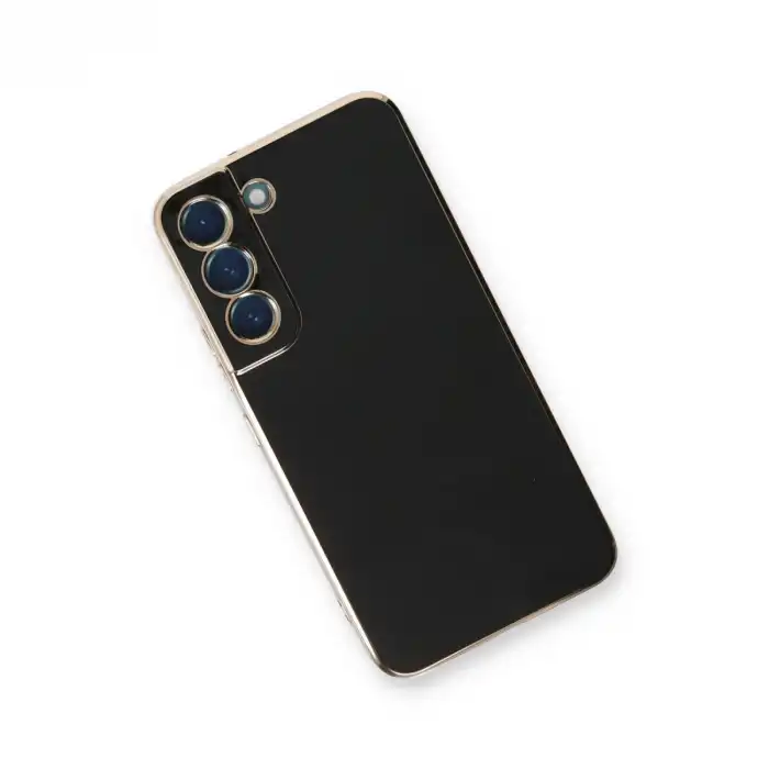 Samsung Galaxy S22 Plus Kılıf Volet Silikon - Siyah