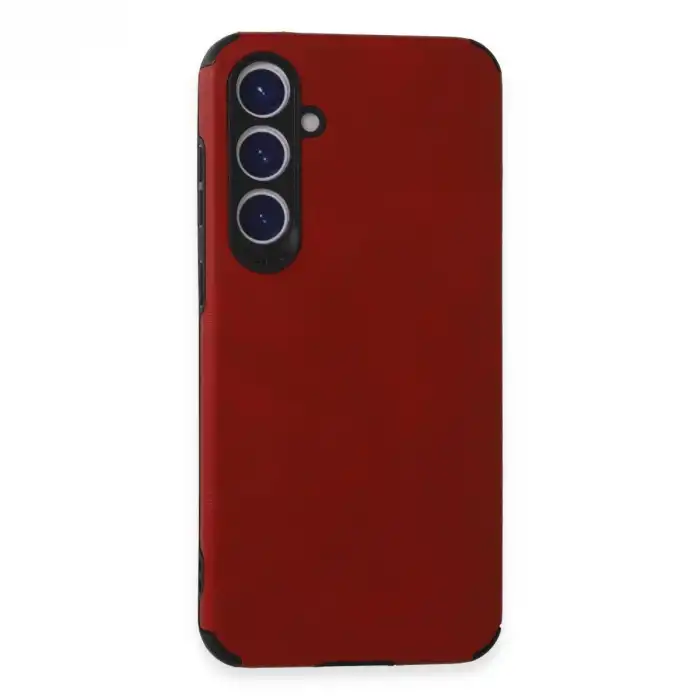 Samsung Galaxy S23 Fe Kılıf Loop Deri Silikon - Kırmızı