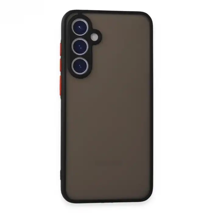 Samsung Galaxy S23 Fe Kılıf Montreal Silikon Kapak - Siyah