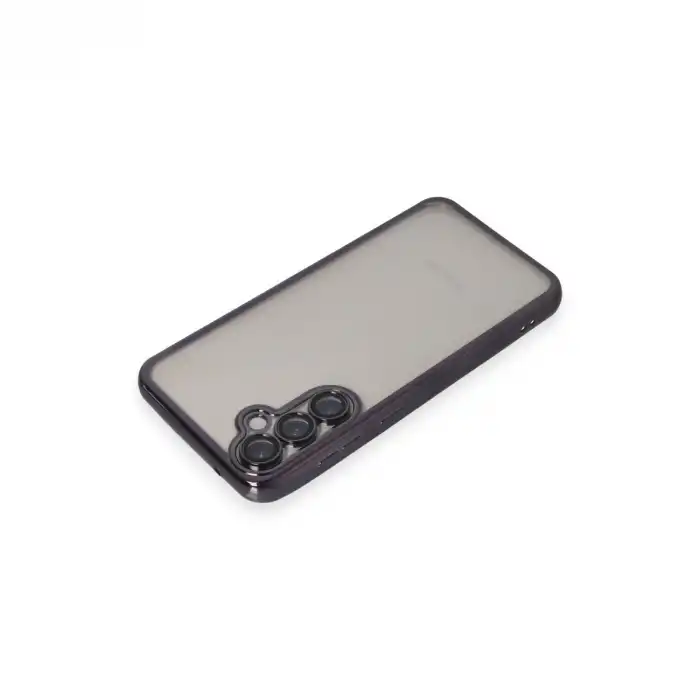 Samsung Galaxy S23 Fe Kılıf Razer Lensli Silikon - Mor