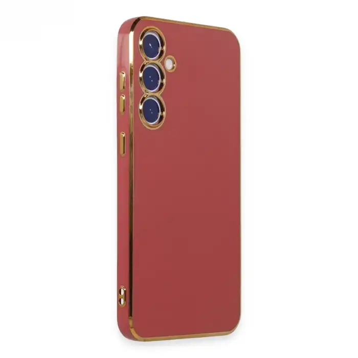 Samsung Galaxy S23 Fe Kılıf Volet Silikon - Kırmızı