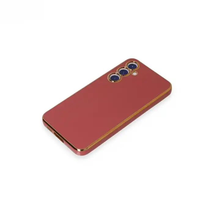 Samsung Galaxy S23 Fe Kılıf Volet Silikon - Kırmızı