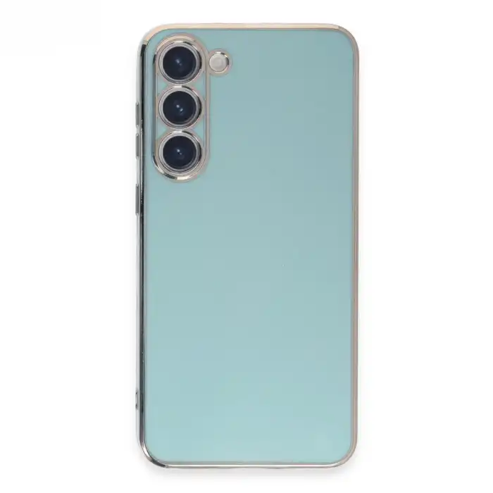 Samsung Galaxy S23 Kılıf Volet Silikon - Açık Yeşil