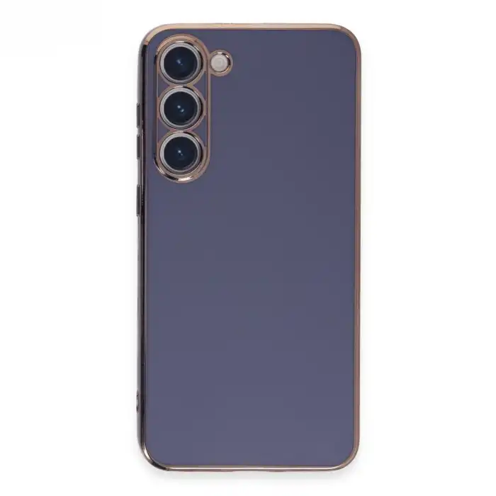 Samsung Galaxy S23 Kılıf Volet Silikon - Mavi