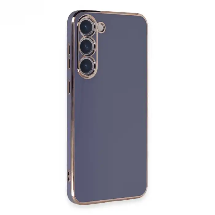 Samsung Galaxy S23 Kılıf Volet Silikon - Mavi