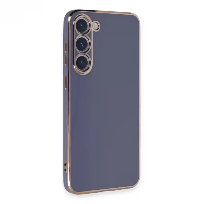 Samsung Galaxy S23 Kılıf Volet Silikon - Mavi