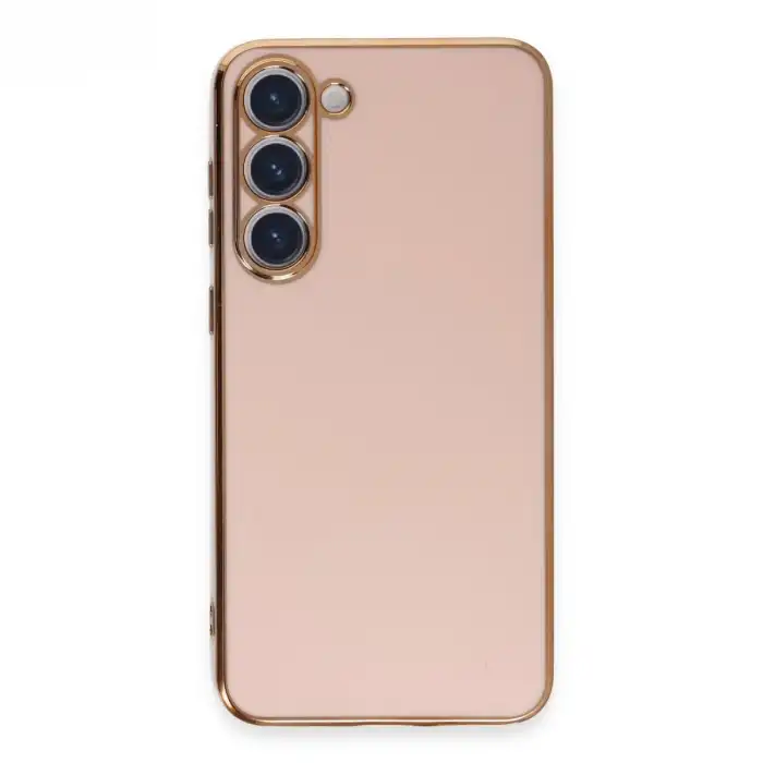 Samsung Galaxy S23 Kılıf Volet Silikon - Pembe