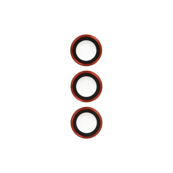 Samsung Galaxy S23 Metal Kamera Lens - Kırmızı