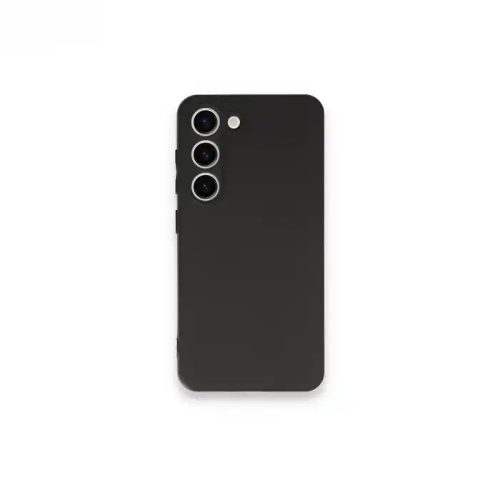 Samsung Galaxy S23 Plus Kılıf First Silikon - Siyah