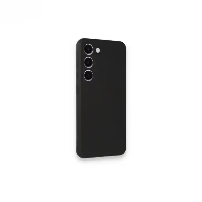 Samsung Galaxy S23 Plus Kılıf First Silikon - Siyah