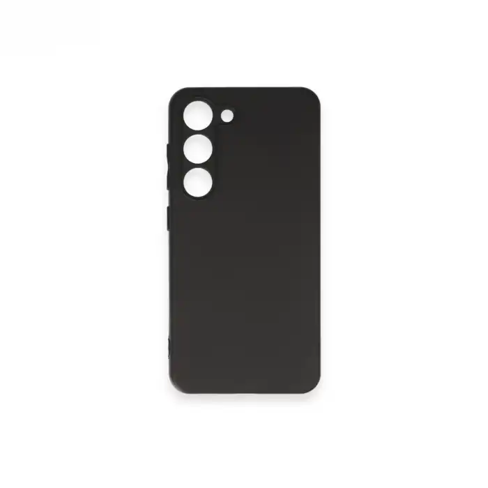 Samsung Galaxy S23 Plus Kılıf First Silikon - Siyah