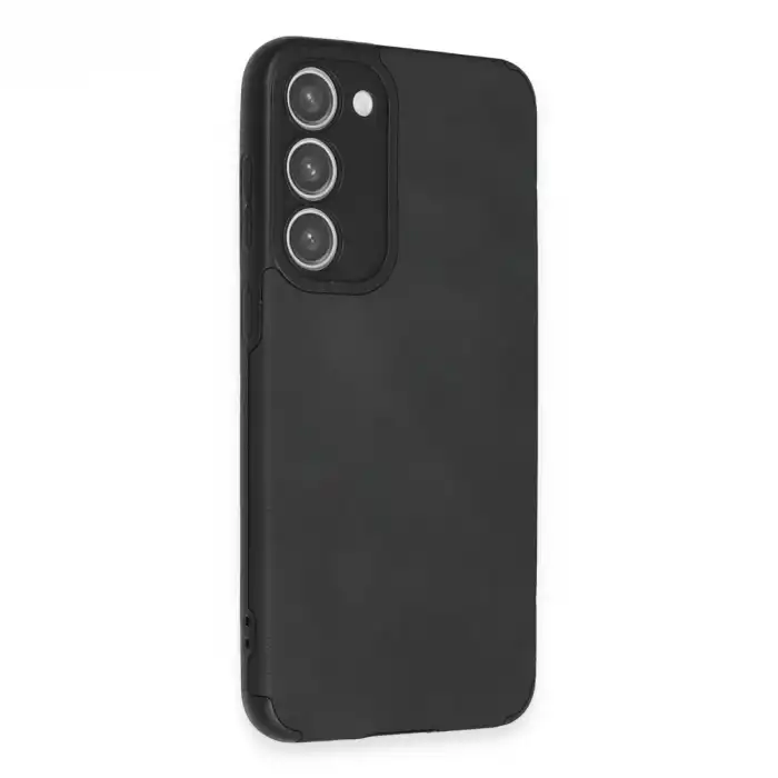 Samsung Galaxy S23 Plus Kılıf Loop Deri Silikon - Siyah
