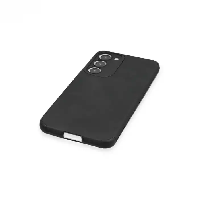 Samsung Galaxy S23 Plus Kılıf Loop Deri Silikon - Siyah