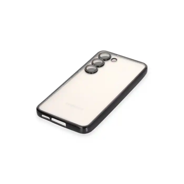 Samsung Galaxy S23 Plus Kılıf Razer Lensli Silikon - Siyah