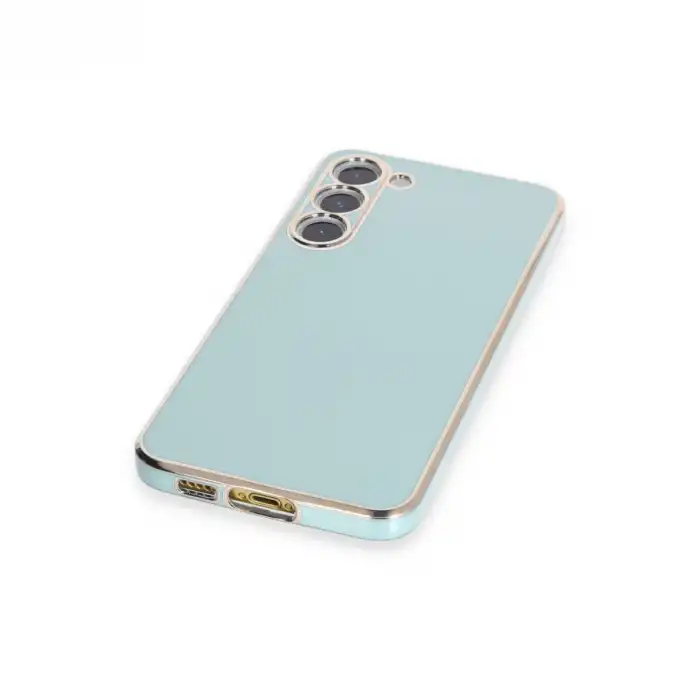 Samsung Galaxy S23 Plus Kılıf Volet Silikon - Açık Yeşil