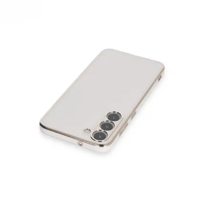 Samsung Galaxy S23 Plus Kılıf Volet Silikon - Beyaz