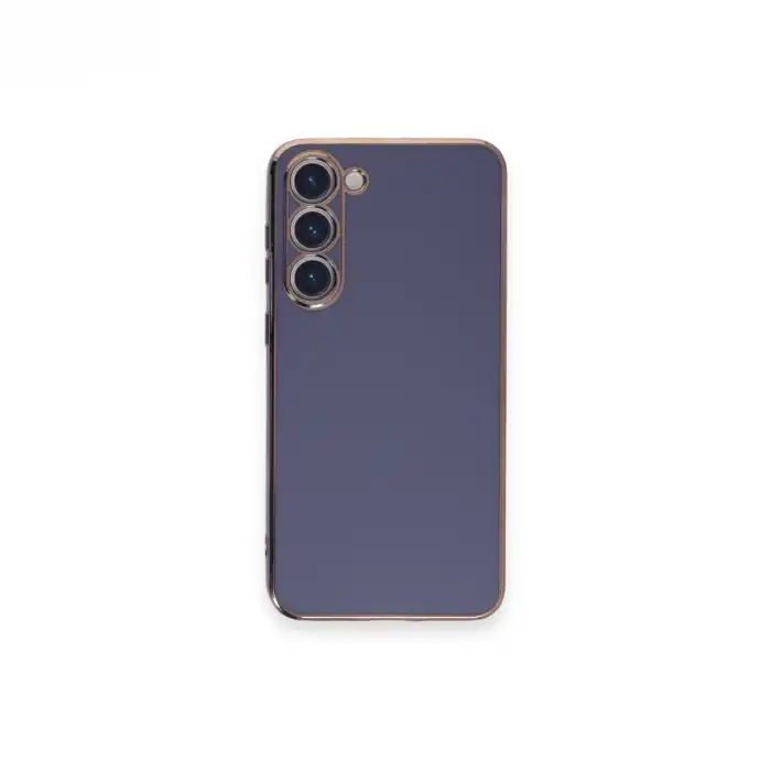 Samsung Galaxy S23 Plus Kılıf Volet Silikon - Mavi