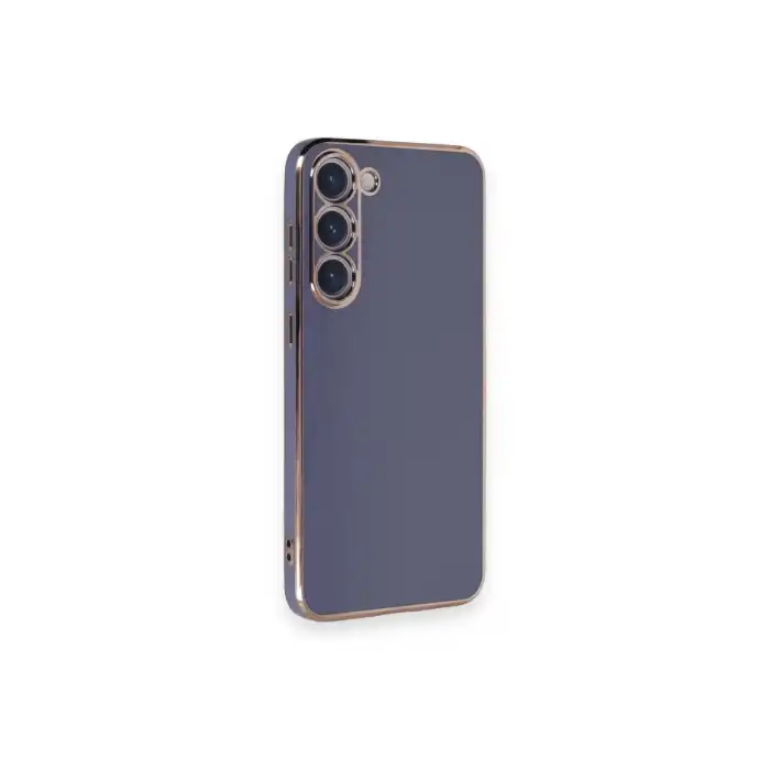 Samsung Galaxy S23 Plus Kılıf Volet Silikon - Mavi