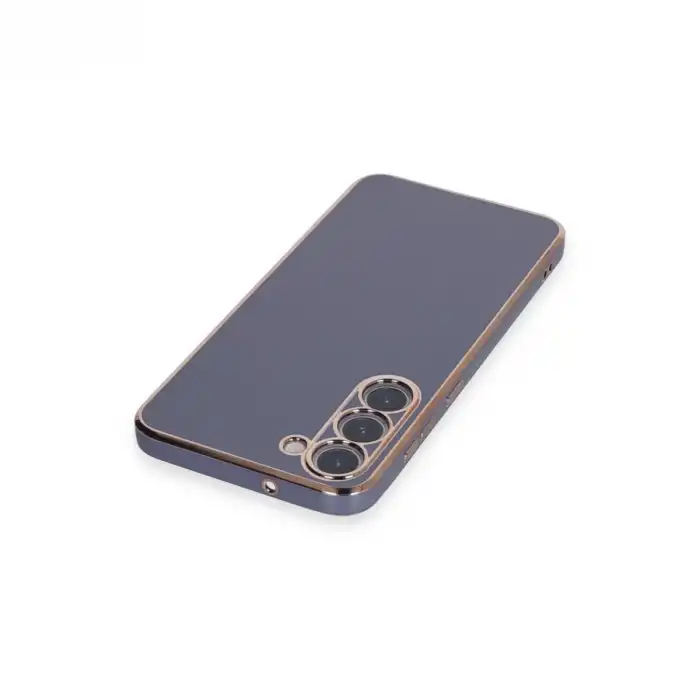 Samsung Galaxy S23 Plus Kılıf Volet Silikon - Mavi