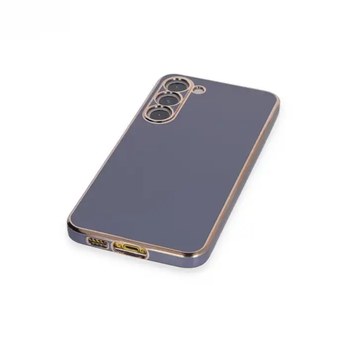 Samsung Galaxy S23 Plus Kılıf Volet Silikon - Mavi