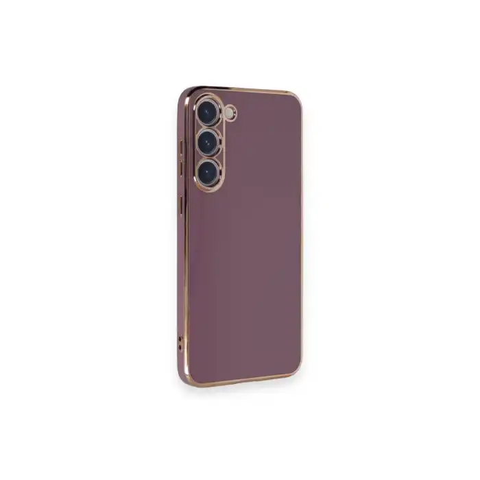 Samsung Galaxy S23 Plus Kılıf Volet Silikon - Mor