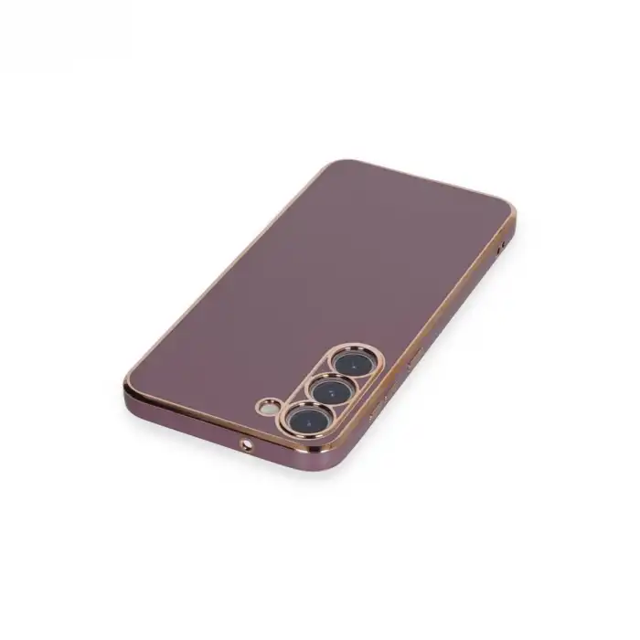 Samsung Galaxy S23 Plus Kılıf Volet Silikon - Mor