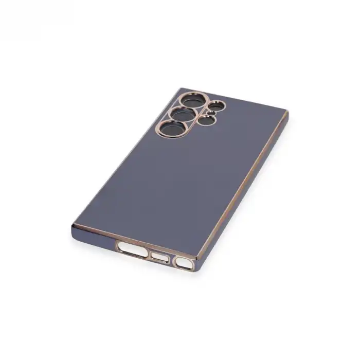 Samsung Galaxy S23 Ultra Kılıf Volet Silikon - Mavi