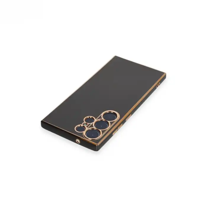 Samsung Galaxy S23 Ultra Kılıf Volet Silikon - Siyah