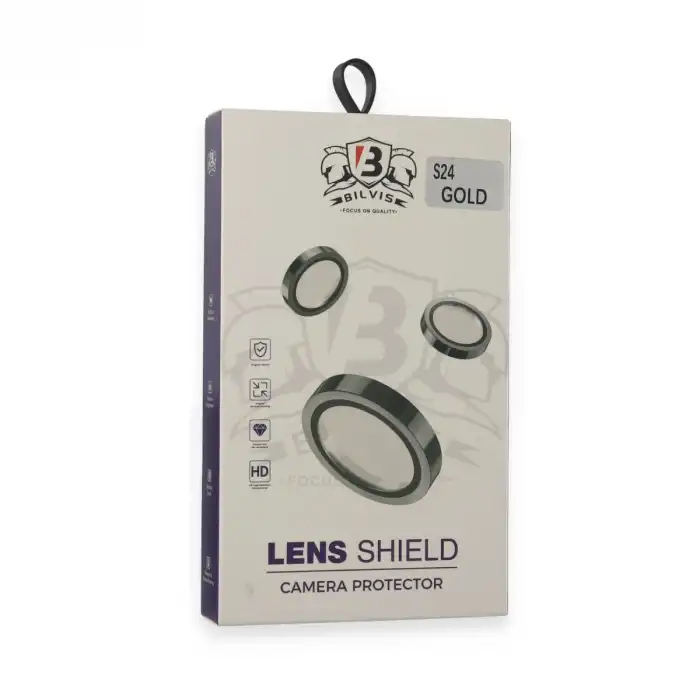 Samsung Galaxy S24 Bilvis Titan Kamera Lens - Gold