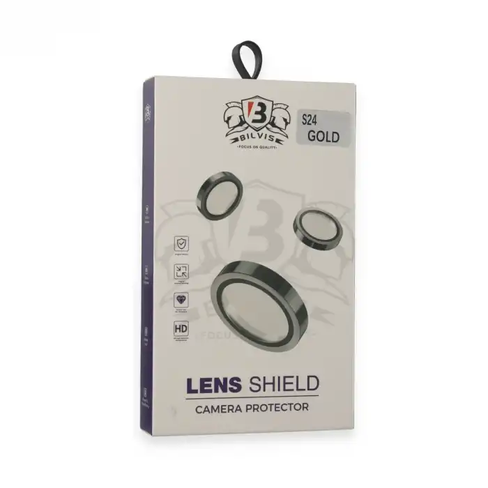 Samsung Galaxy S24 Bilvis Titan Kamera Lens - Gold