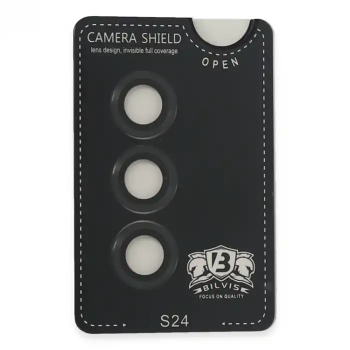 Samsung Galaxy S24 Bilvis Titan Kamera Lens - Siyah
