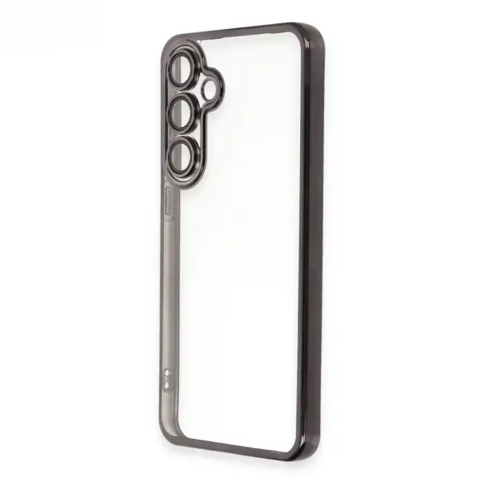 Samsung Galaxy S24 Fe Kılıf Razer Lensli Silikon - Siyah