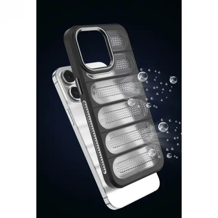 Samsung Galaxy S24 Kılıf Airmax Silikon Kapak - Titan Gri