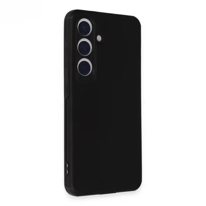 Samsung Galaxy S24 Kılıf Loop Deri Silikon - Siyah