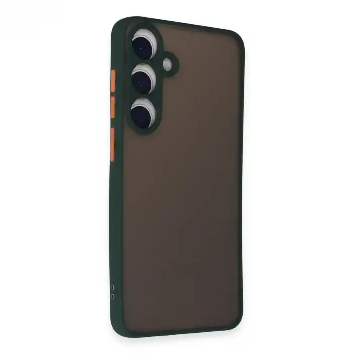 Samsung Galaxy S24 Kılıf Montreal Silikon Kapak - Yeşil
