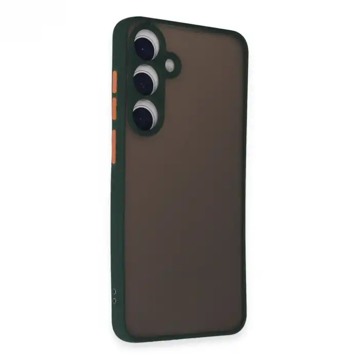 Samsung Galaxy S24 Kılıf Montreal Silikon Kapak - Yeşil