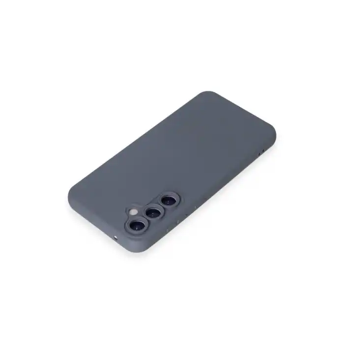 Samsung Galaxy S24 Kılıf Nano İçi Kadife Silikon - Gri